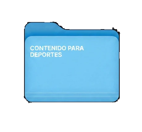 Contenido para deportes
